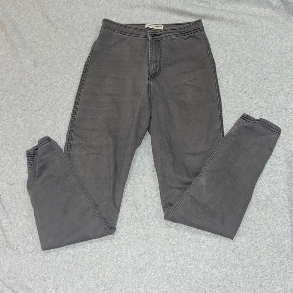 Grey American Apparel Easy Jeans